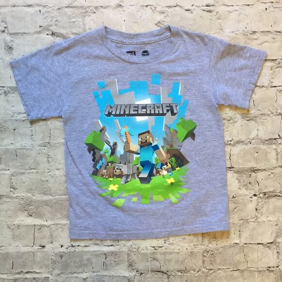Boys Graphic Tee Bundle, Minecraft, TMNT - Picture 7 of 8